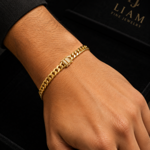 Miami Cuban Bracelet 8mm 14K